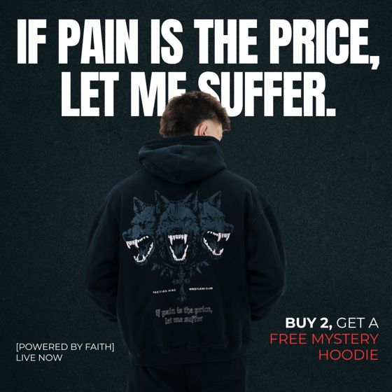 Static ad for an apparel brand