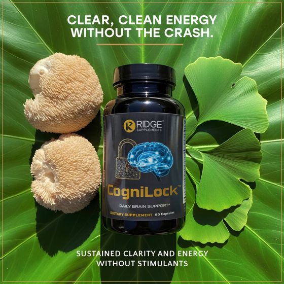 Static ad for a supplements brand