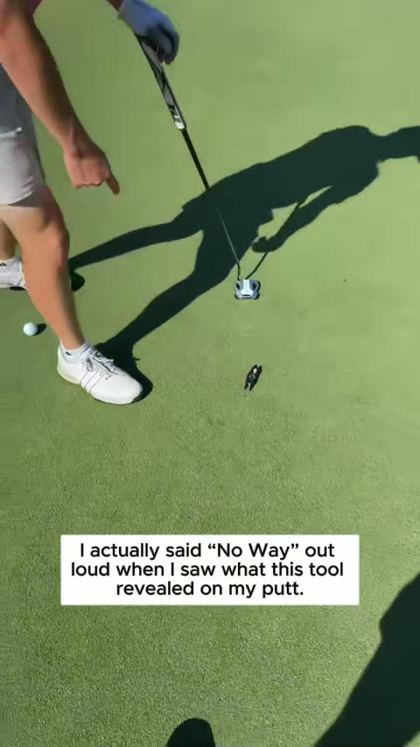 Video ad for a golf equipment brand