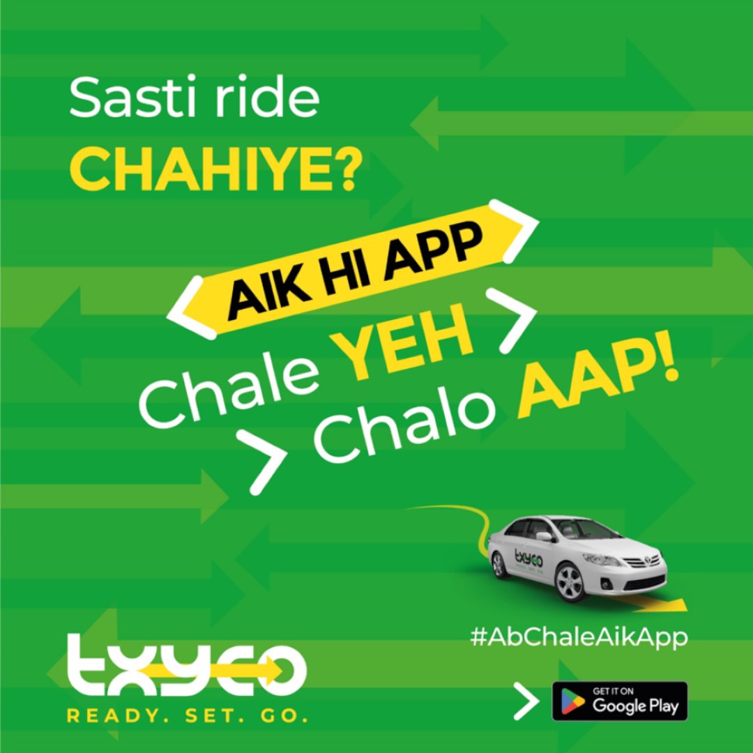 Rider post: Sasti ride chahiye? Aik hi app, Chale yeh, Chalo aap!